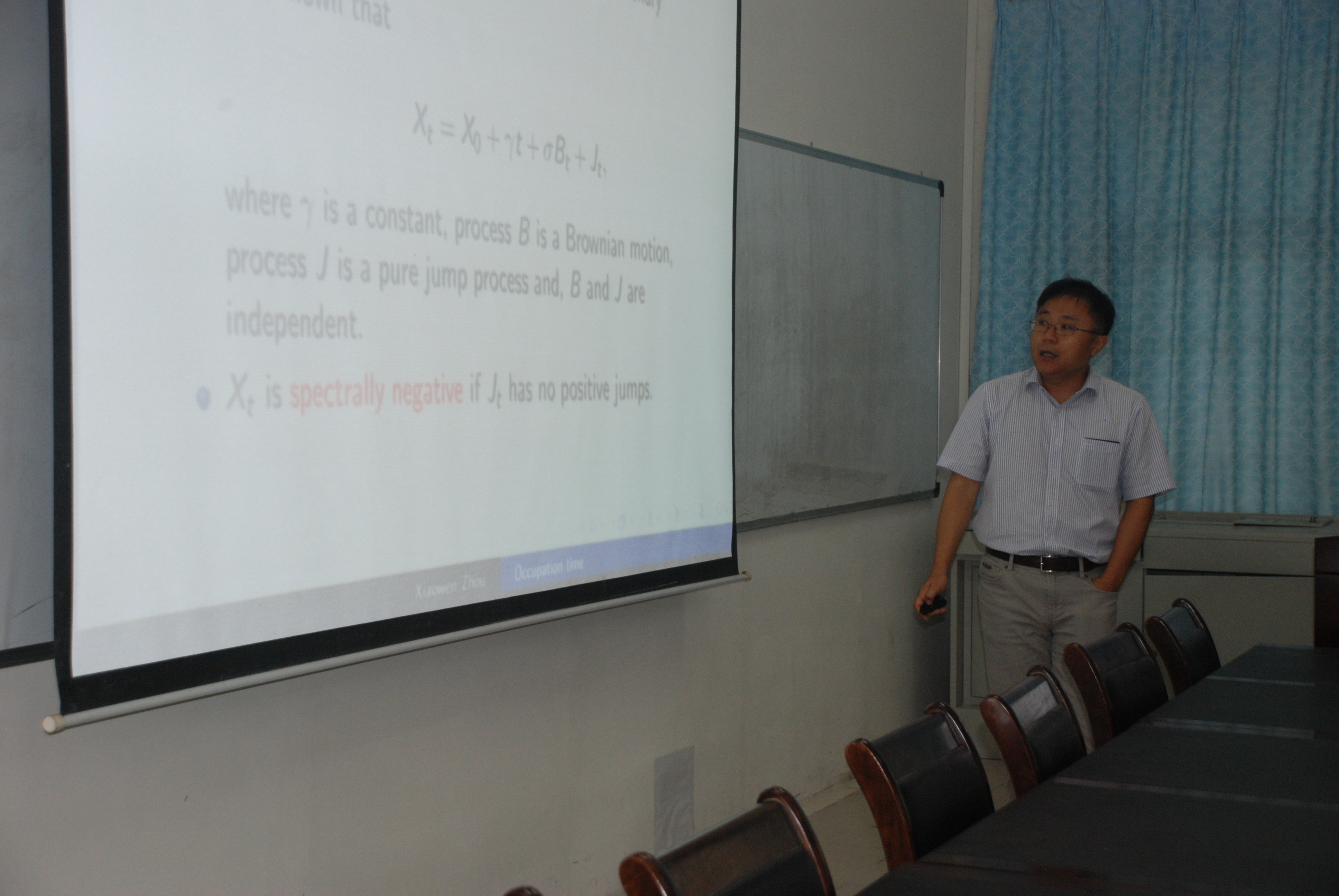 长沙理工大学周晓文教授来我校讲学