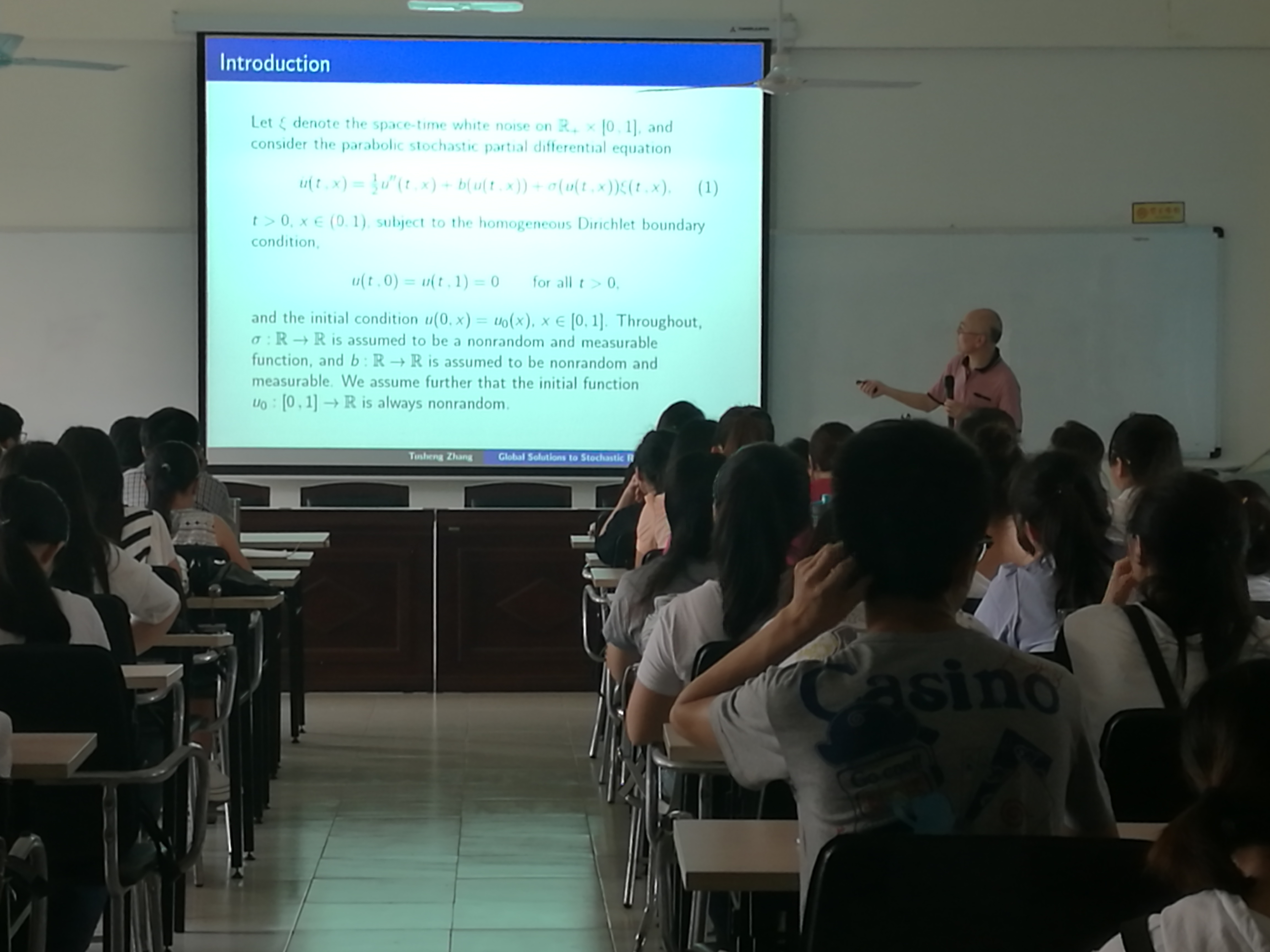 英国曼彻斯特大学张土生教授来我校讲学