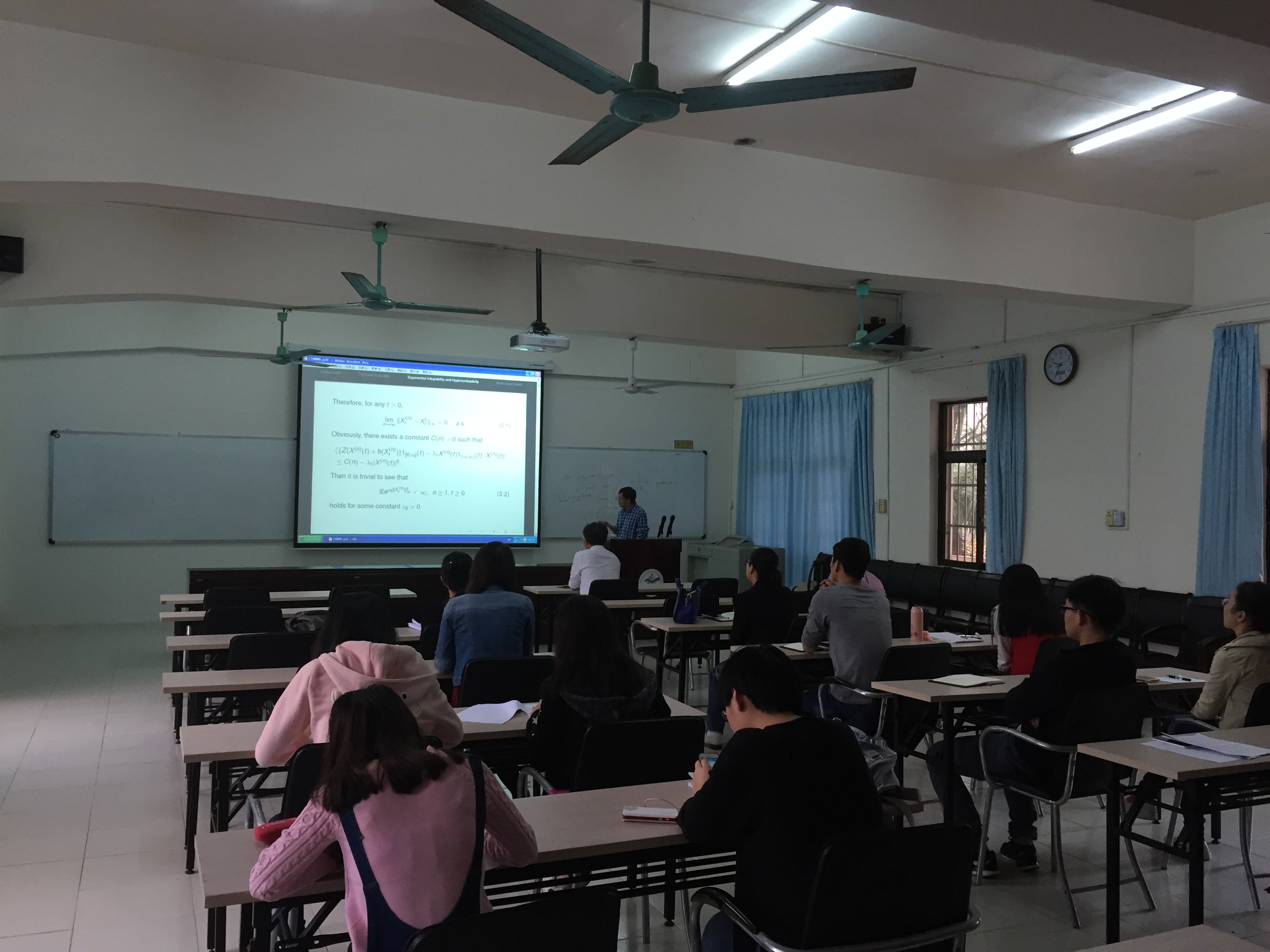 英国斯旺西大学袁成桂教授来我校讲学