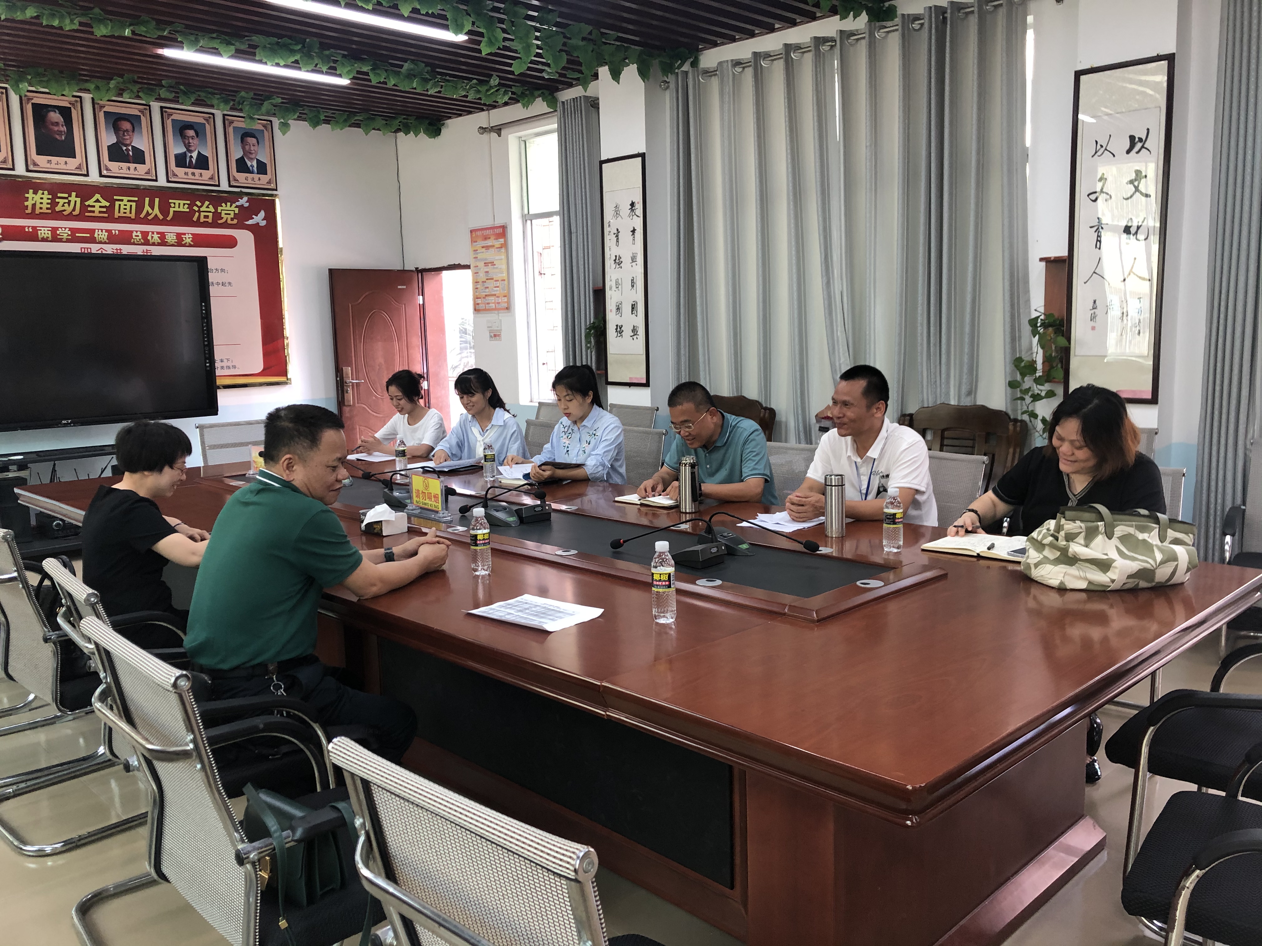 2021年定安支教第一轮巡视检查工作概况